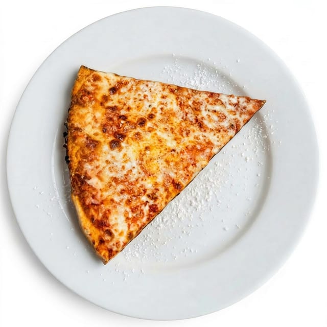 Slice of Cheese Pizza.