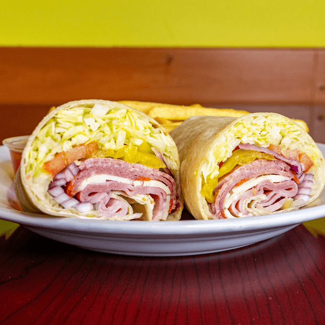 Ham & Cheese Sub.
